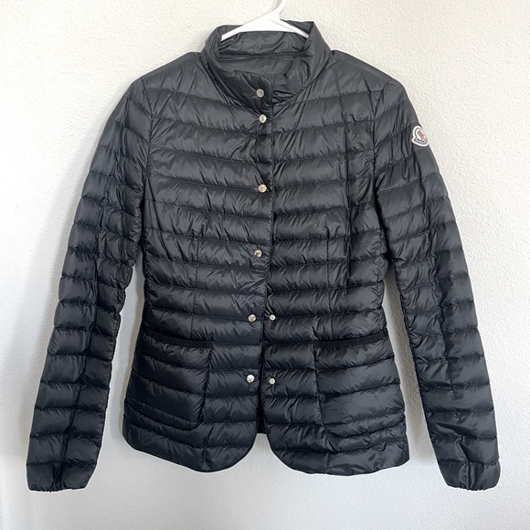 COPY - Moncler Fletan Giubbotto Jacket, Black, size 0/XS - Picture 1 of 13